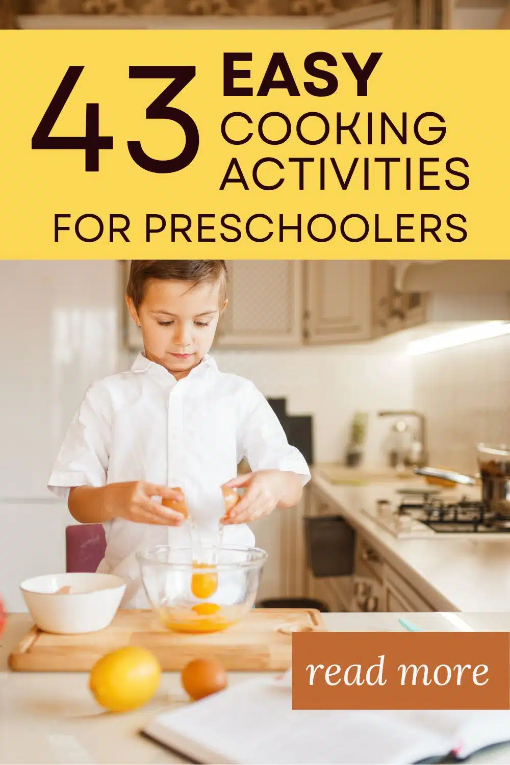 43 Best Cooking Activities for Preschoolers - Little Moon