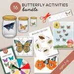 butterfly preschool printables